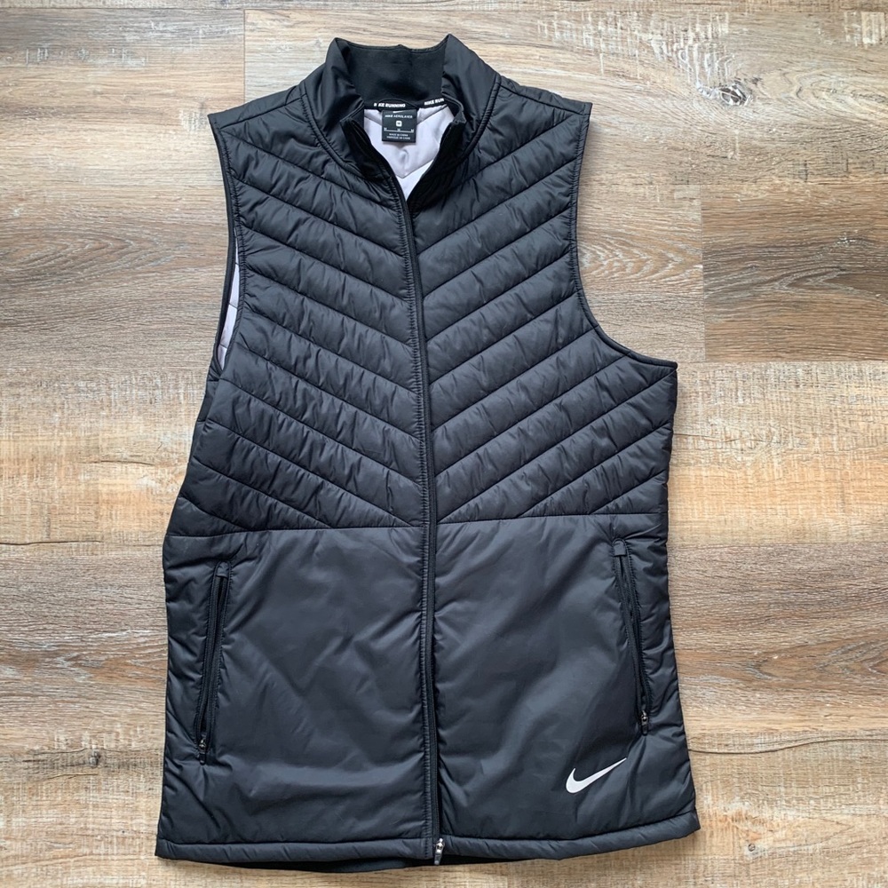 Nike Aerolayer Running Vest Reflective 3M Black